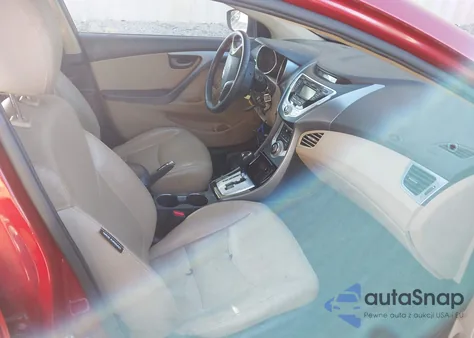 2011 Hyundai Elantra Limited (Ulsan Plant) из США, поврежденный, VIN KMHDH4AE1BU158589